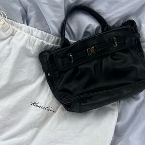 KENNETH COLE LEATHER HANDBAG